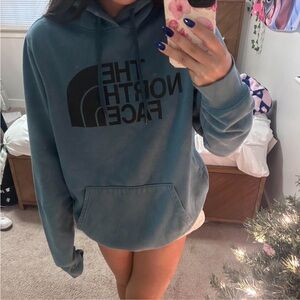 The North Face Teal Hoodie